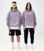 99 Based Die For Hoodie Washed Purple (4)