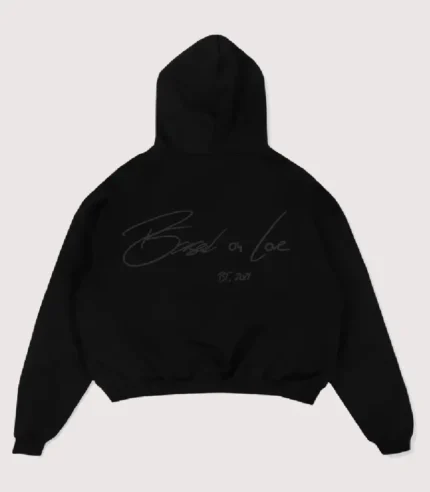 99 Based Signature Hoodie Black on Black (4)