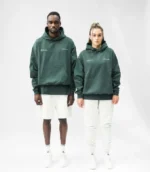99 Based Signature Hoodie Forest Green (4)