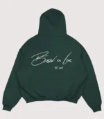 99 Based Signature Hoodie Forest Green (5)