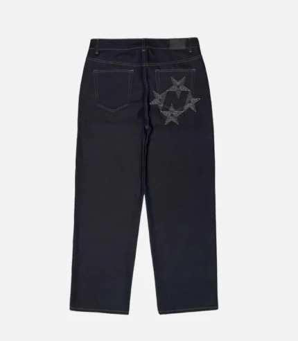 99 Based Logo Jeans Black (2)
