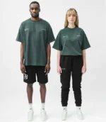99 Based Signature T Shirt Green (1)