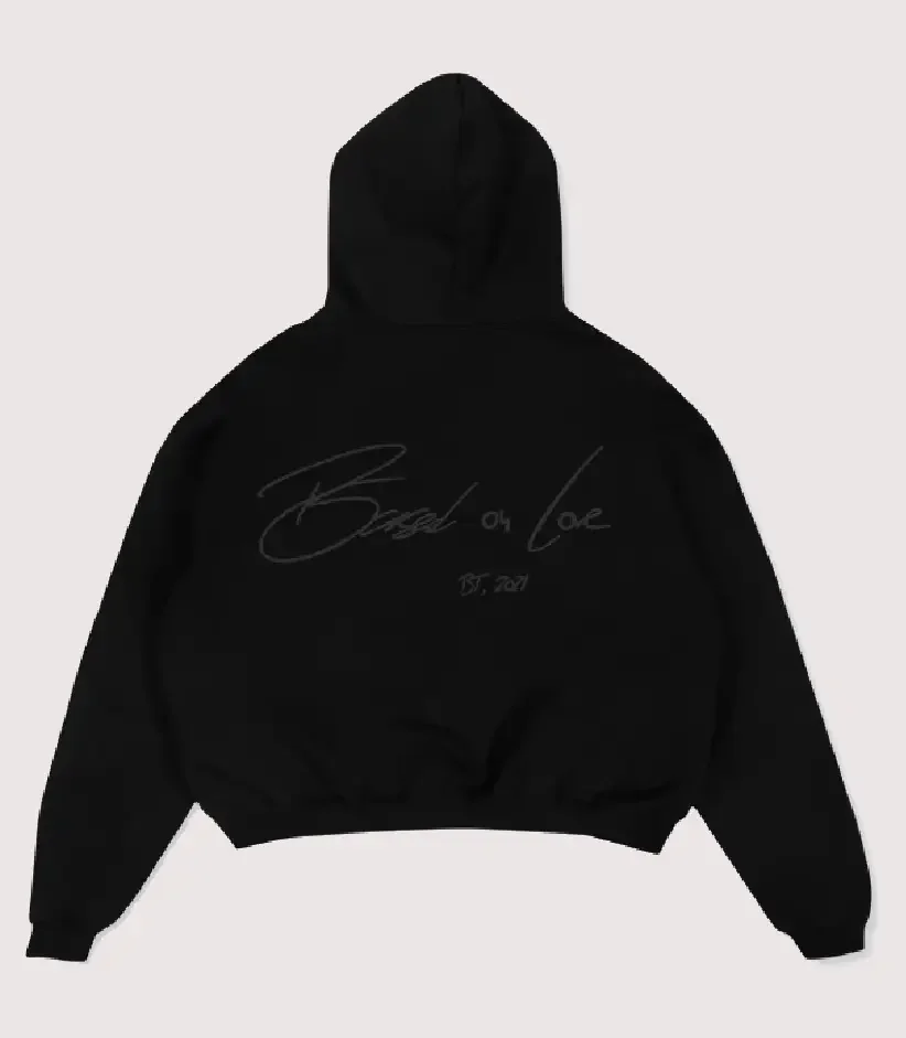 99 Based Hoodie Black on Black (4)