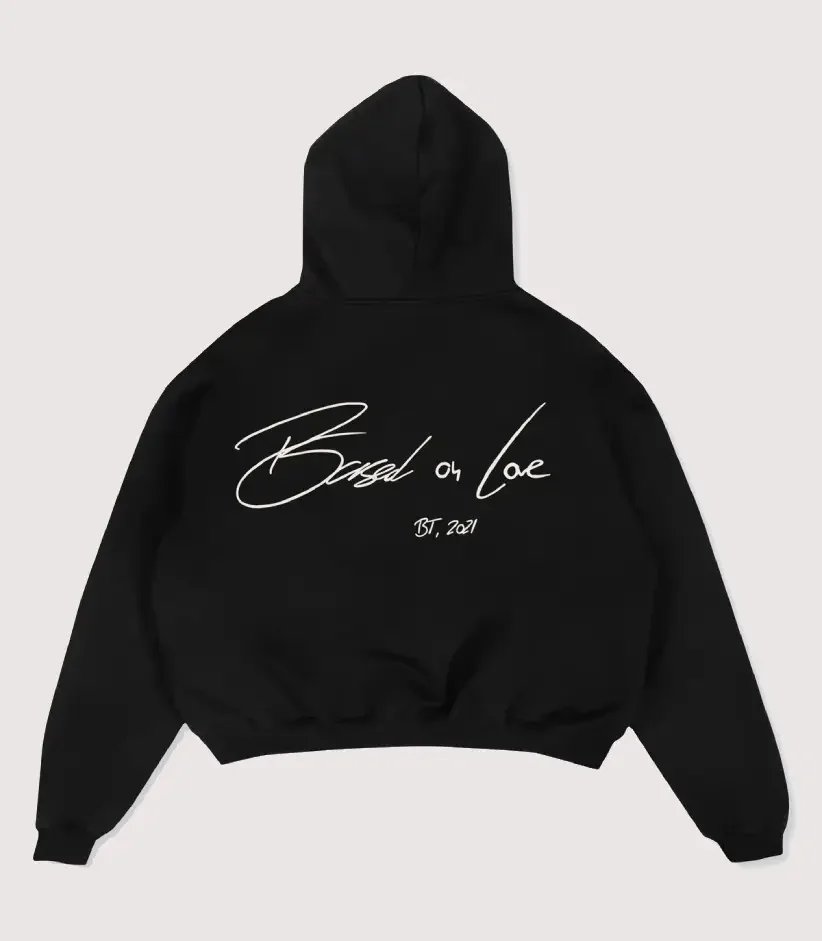 99 Based Signature Hoodie Black (5)
