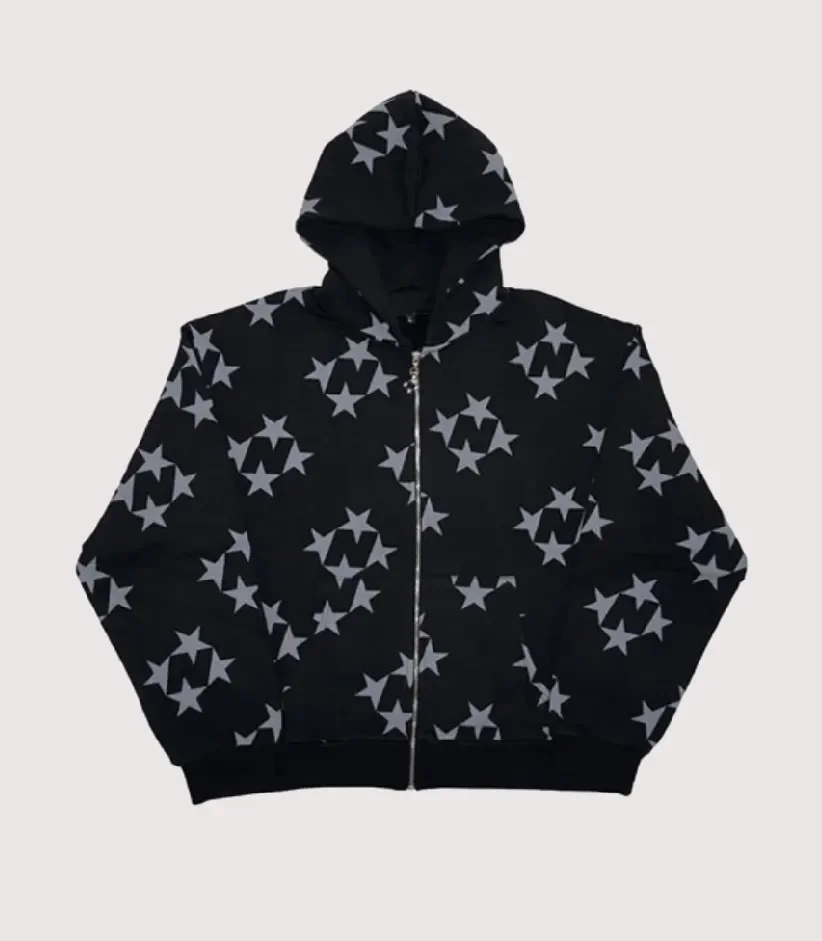 99 Based Zip Hoodie Black (3)