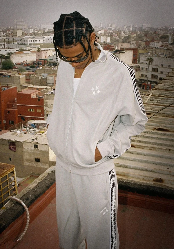 99 based tracksuit grey