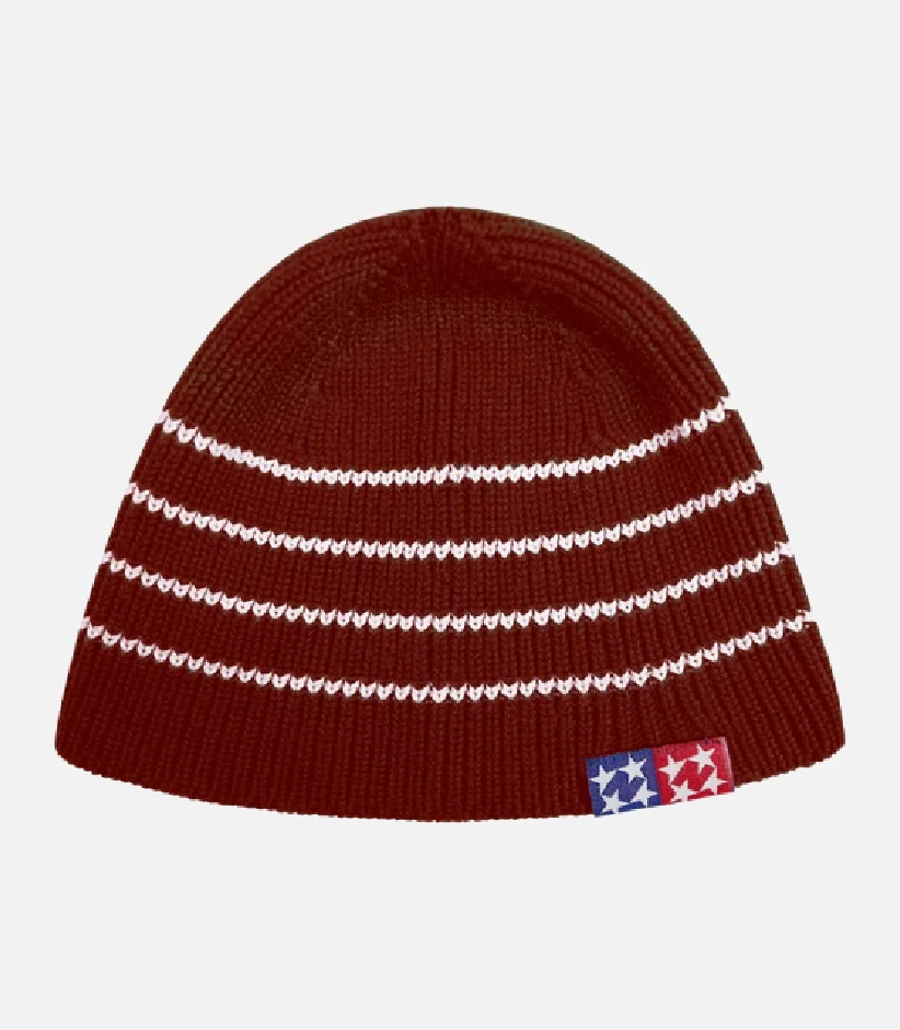 99Based Beanie Red (1)