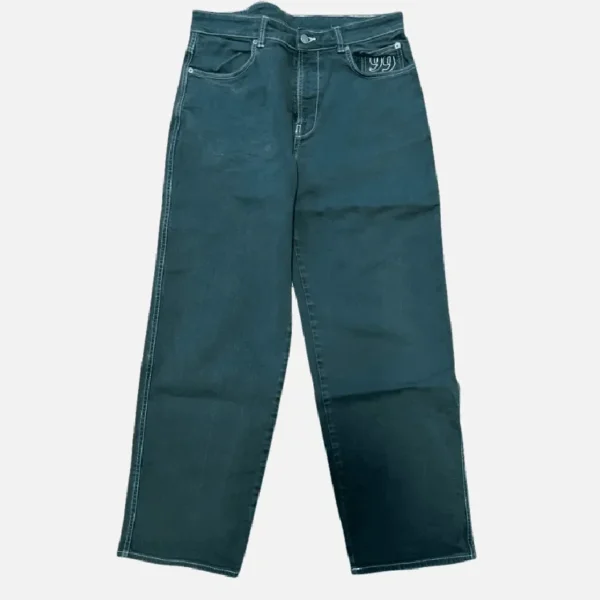 99Based Jeans Vintage Green (1)