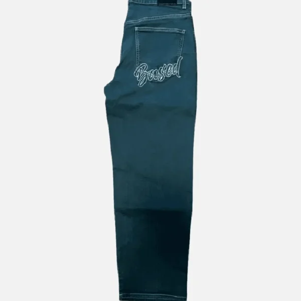 99Based Jeans Vintage Green (3)