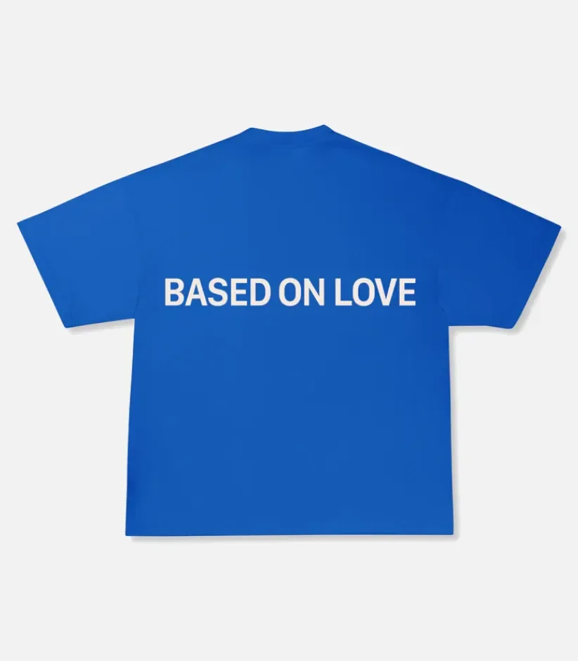 99Based On Love T Shirt Blue (3)