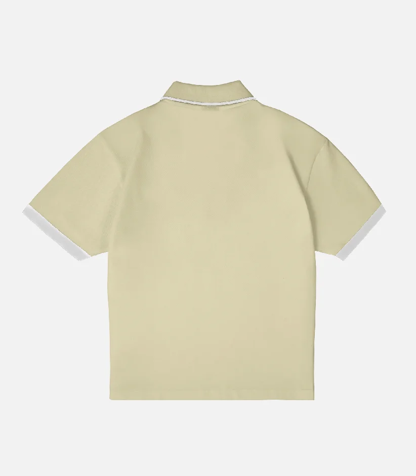99Based Polo T Shirt Lemon (2)