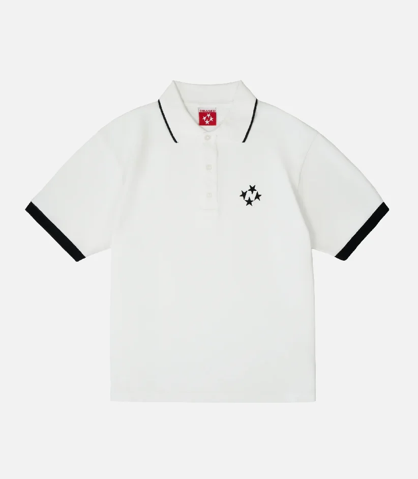 99Based Polo T Shirt White (4)