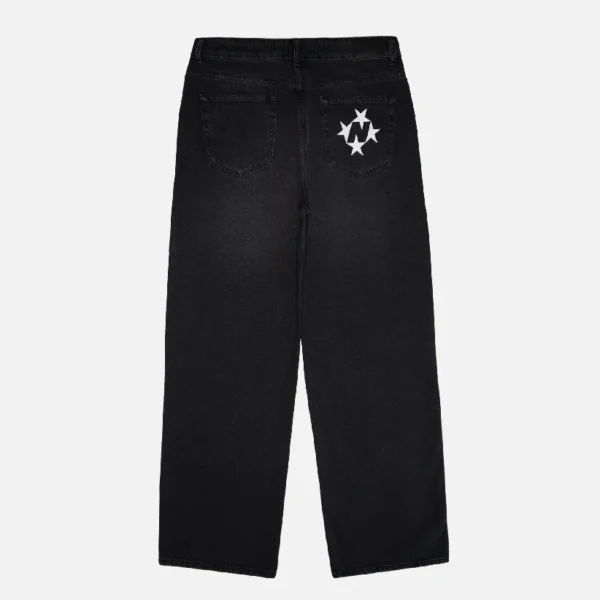 99Based Shining Stars Jeans Black (3)