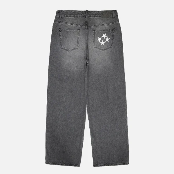 99Based Shining Stars Jeans Washed Grey (3)