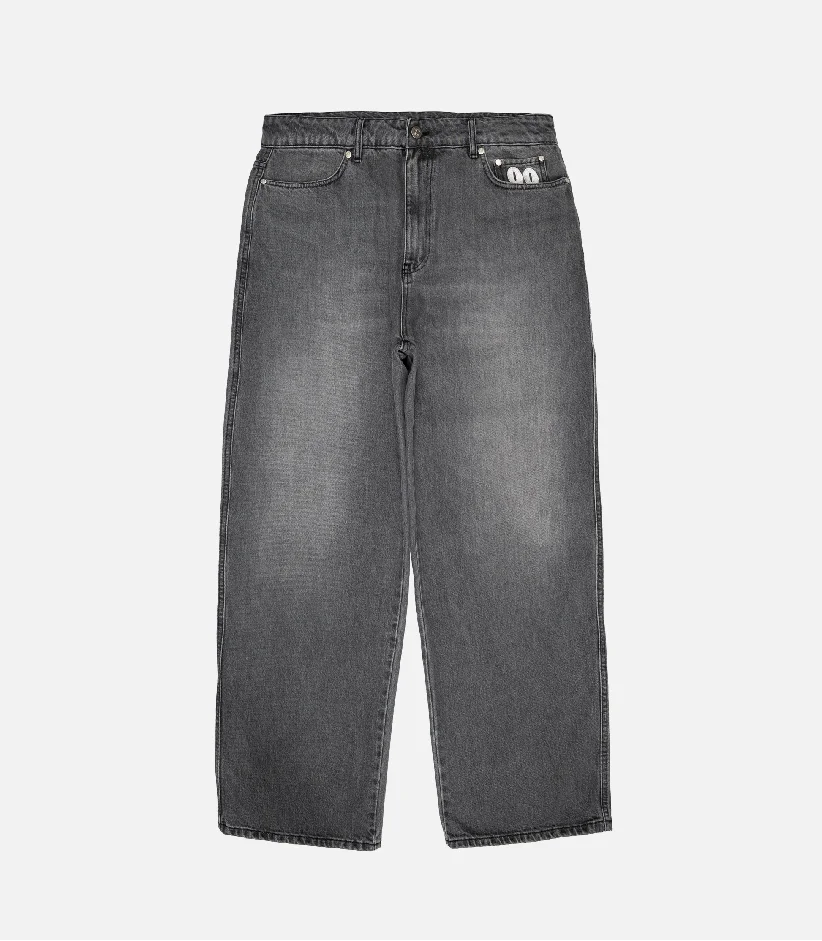 99Based Shining Stars Jeans Washed Grey (4)