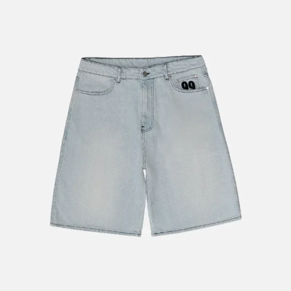 99Based Shining Stars Shorts Light Blue (4)