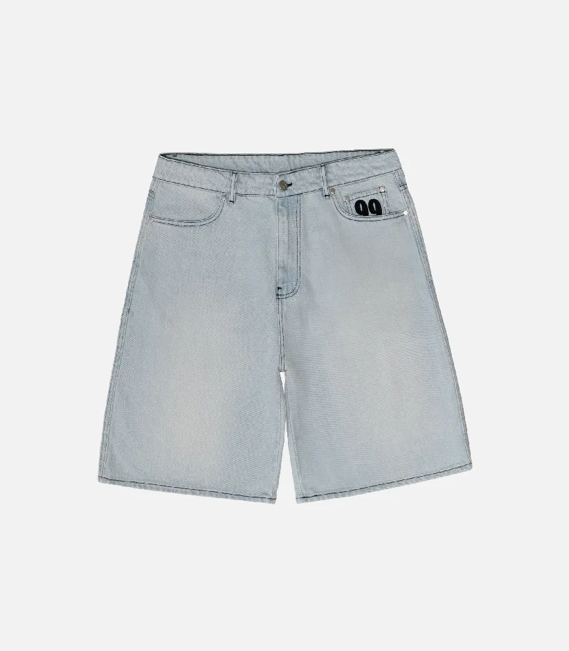 99Based Shining Stars Shorts Light Blue (4)