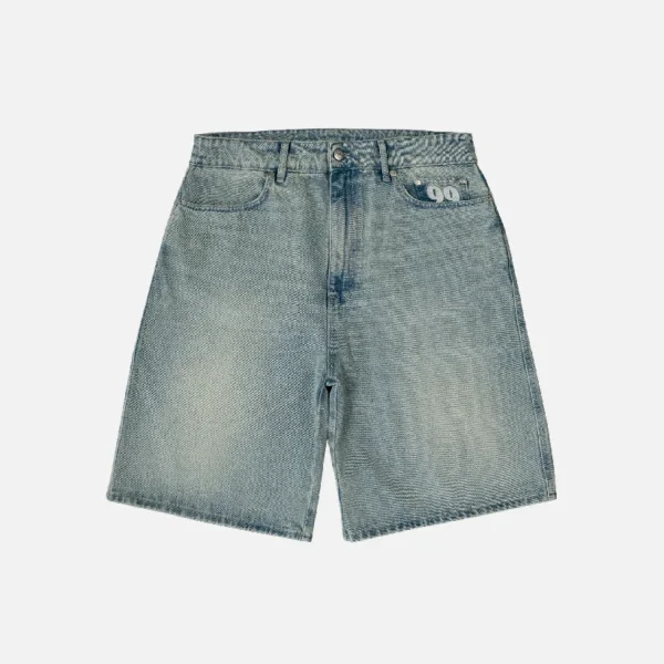 99Based Shining Stars Shorts Old Light Blue (4)
