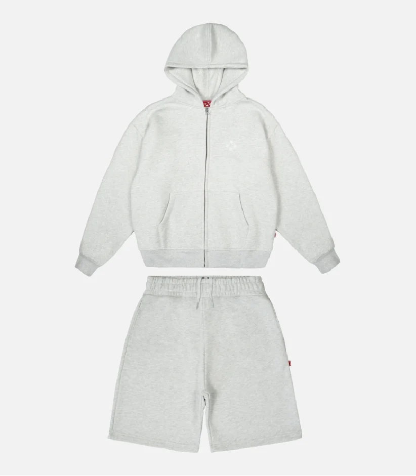 99Based Short Tracksuit Grey (3)