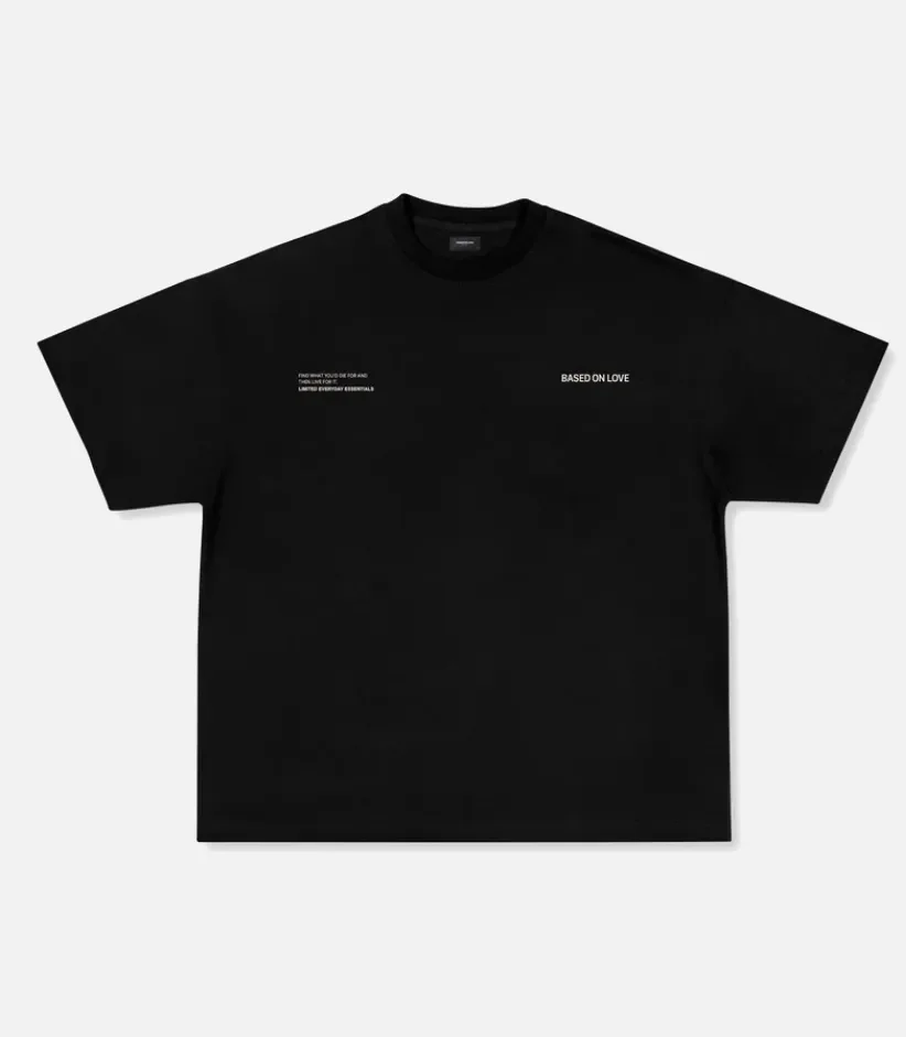 99Based Signature T Shirt Black (2)