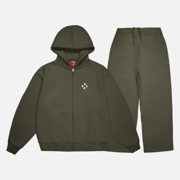 99Based Tracksuit Olive (5)