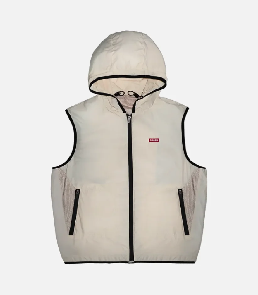 99Based Vest Jacke Beige (1)