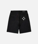 99 BASED Shining Stars Jorts Black (5)