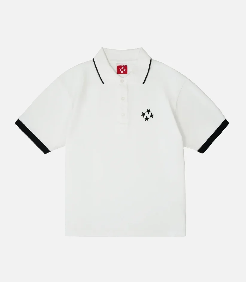 99BASED Polo T Shirt White (1) 99BASED Polo T Shirt White (1)