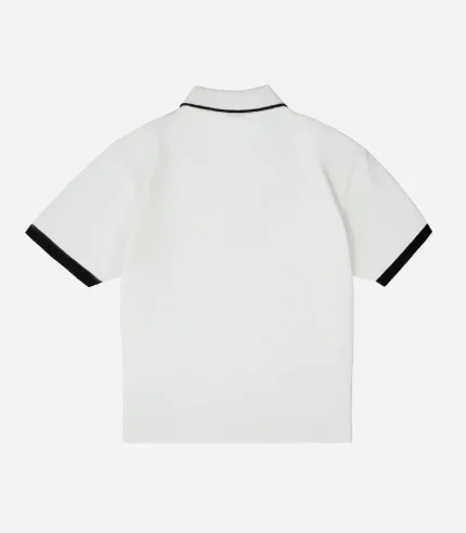 99BASED Polo T Shirt White (4)
