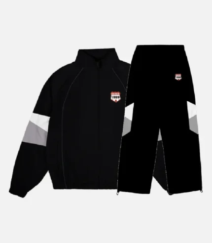 99BASED Shell Tracksuit Black (4)