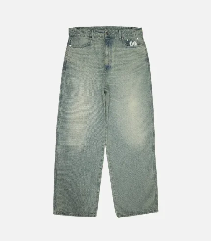 99BASED Shining Stars Jeans Old Light Blue (4)