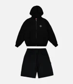 99BASED Short Tracksuit Black (4)