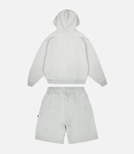 99BASED Short Tracksuit Grey (4)