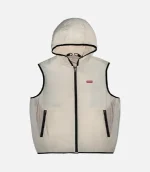 99BASED Vest Jacke Beige (1)