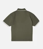 99based polo t shirt olive (2)