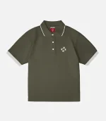 99based polo t shirt olive (3)